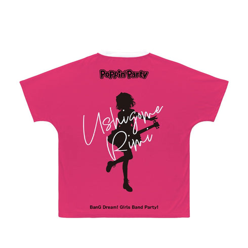 『BanG Dream! ガールズバンドパーティ!』 牛込 りみ Ani-Art 第5弾 フルグラフィックTシャツユニセックス
