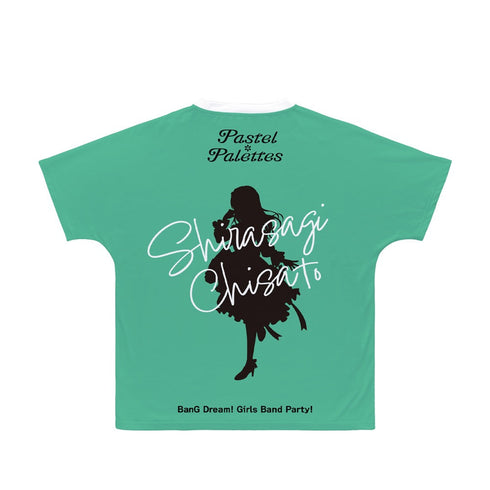 『BanG Dream! ガールズバンドパーティ!』 白鷺 千聖 Ani-Art 第5弾 フルグラフィックTシャツユニセックス