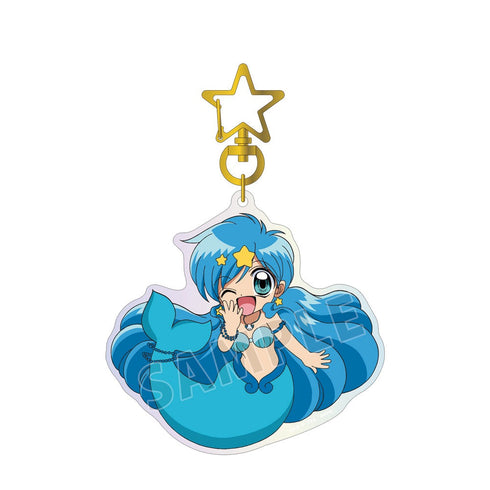 アニメ『ぴちぴちピッチ』 宝生 波音 ちびキャラ オーロラBIGアクリルキーホルダー