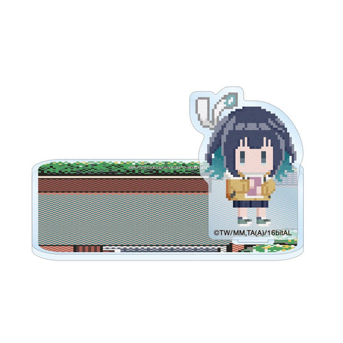 『テレビアニメ 16bitセンセーション ANOTHER LAYER』 秋里コノハ ドット絵 アクリルスタンド付きコースター