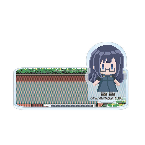 『テレビアニメ 16bitセンセーション ANOTHER LAYER』 山田冬夜 ドット絵 アクリルスタンド付きコースター