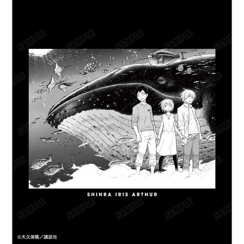 『炎炎ノ消防隊』森羅 日下部&アーサー・ボイル&アイリス 原作コマTシャツメンズ