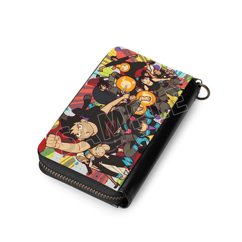 『炎炎ノ消防隊』集合 カードポケット付きミニ財布