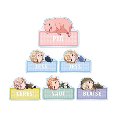 『豚のレバーは加熱しろ』 トレーディング ちびころ アクリルネームプレート(単位/BOX)