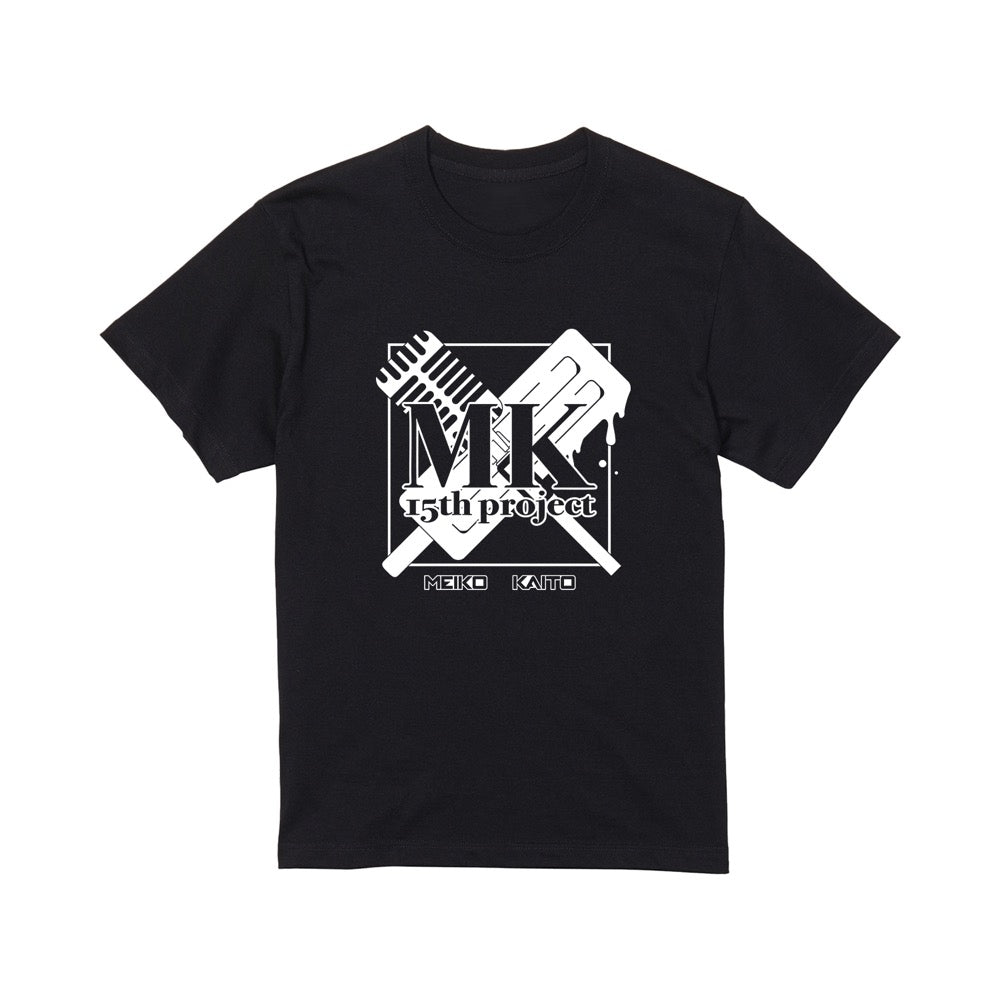 『MK15th project』MK15th project MEIKO&KAITO 架空のスタッフTシャツメンズ