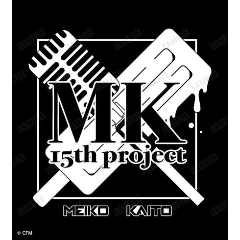 『MK15th project』MK15th project MEIKO&KAITO 架空のスタッフTシャツレディース