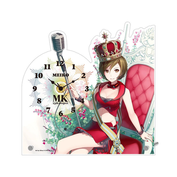 『MK15th project』MEIKO MK15th project オンラインコンサート開催記念 アクリルスタンドクロック
