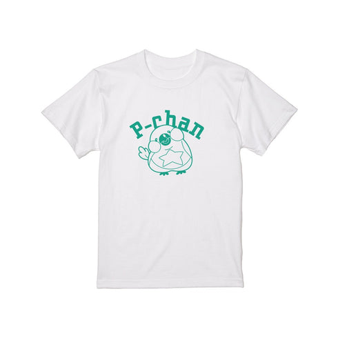 『佐々木とピーちゃん』ピーちゃん カレッジTシャツレディース