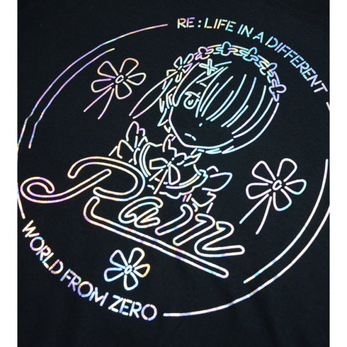 『Re:ゼロから始める異世界生活』Ani-Neon ホログラムTシャツ(ラム)(メンズ/レディース)