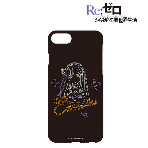 『Re:ゼロから始める異世界生活』Ani-Neon iPhoneケース(エミリア)
