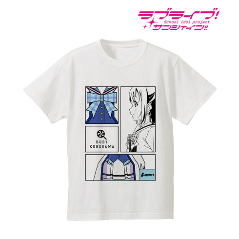 『ラブライブ!サンシャイン!!』未来の僕らは知ってるよTシャツ 黒澤ルビィ(メンズ/レディース)