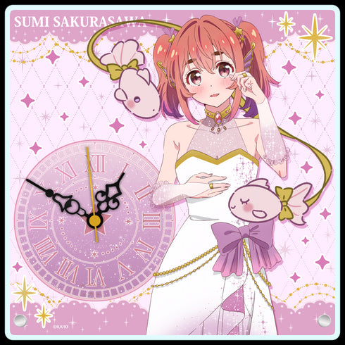『彼女、お借りします』描き下ろしアクリル置時計 星座ver.【桜沢墨】