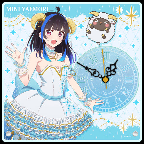 『彼女、お借りします』描き下ろしアクリル置時計 星座ver.【八重森みに】