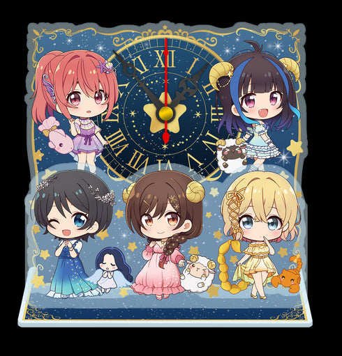 『彼女、お借りします』ぷちちょこミニアクリル置時計 星座ver.