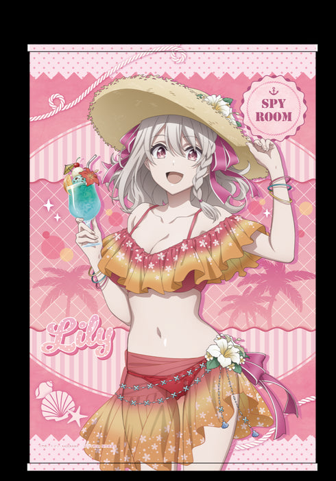 『スパイ教室』描き下ろしB2タペストリー 水着ver.【リリィ】