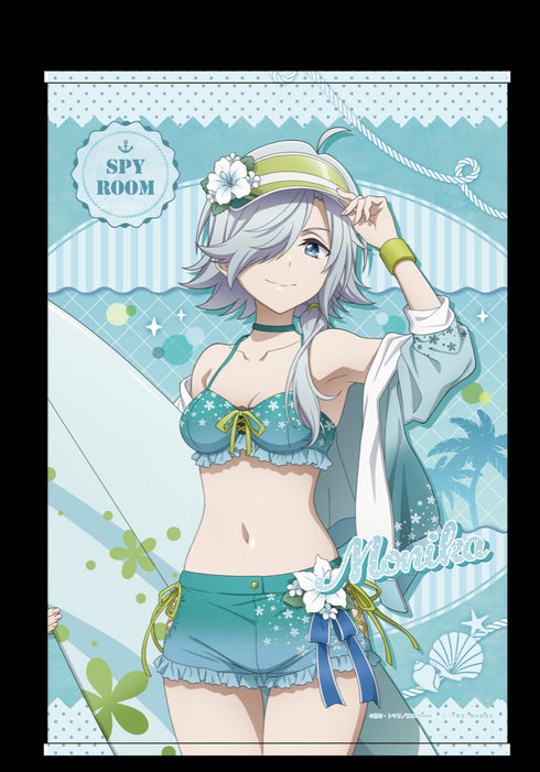 『スパイ教室』描き下ろしB2タペストリー 水着ver.【モニカ】
