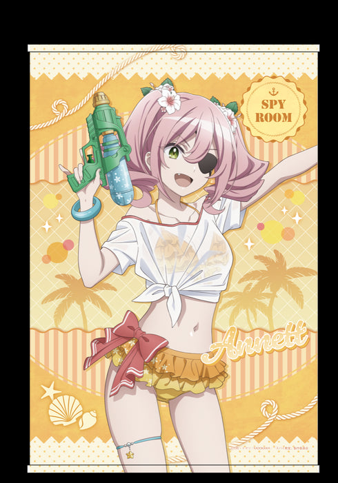 『スパイ教室』描き下ろしB2タペストリー 水着ver.【アネット】