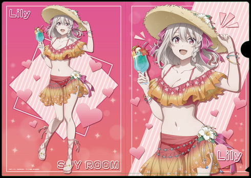 『スパイ教室』描き下ろしクリアファイル 水着ver.【リリィ】