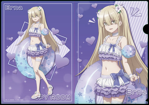 『スパイ教室』描き下ろしクリアファイル 水着ver.【エルナ】