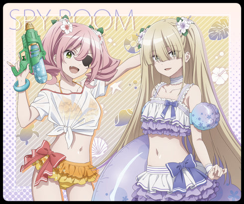 『スパイ教室』描き下ろしマウスパッド 水着ver.【アネット&エルナ】