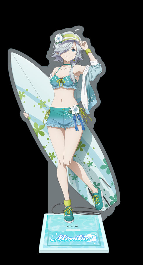 『スパイ教室』描き下ろしBIGアクリルスタンド 水着ver.【モニカ】