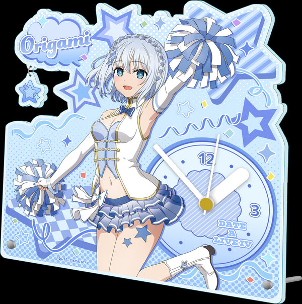 『デート・ア・ライブIV』描き下ろし アクリル置時計【鳶一折紙】チアガール