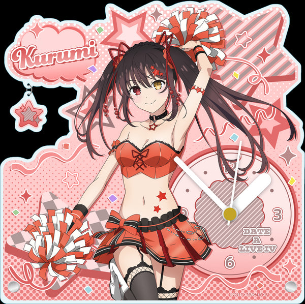 『デート・ア・ライブIV』描き下ろし アクリル置時計【時崎狂三】チアガール