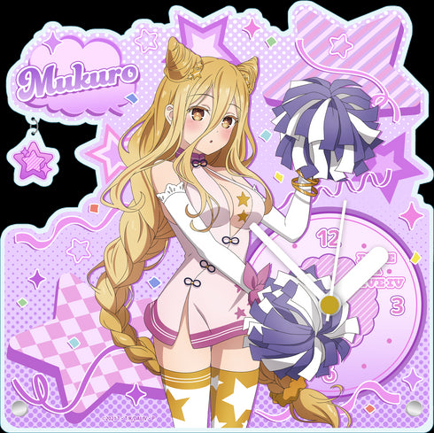 『デート・ア・ライブIV』 描き下ろし アクリル置時計【星宮六喰】チアガール