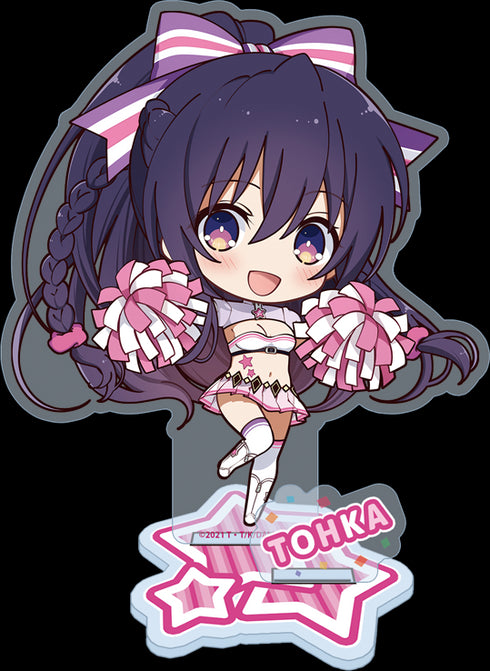 『デート・ア・ライブIV』ぷちちょこ アクリルスタンド【夜刀神十香】チアガール