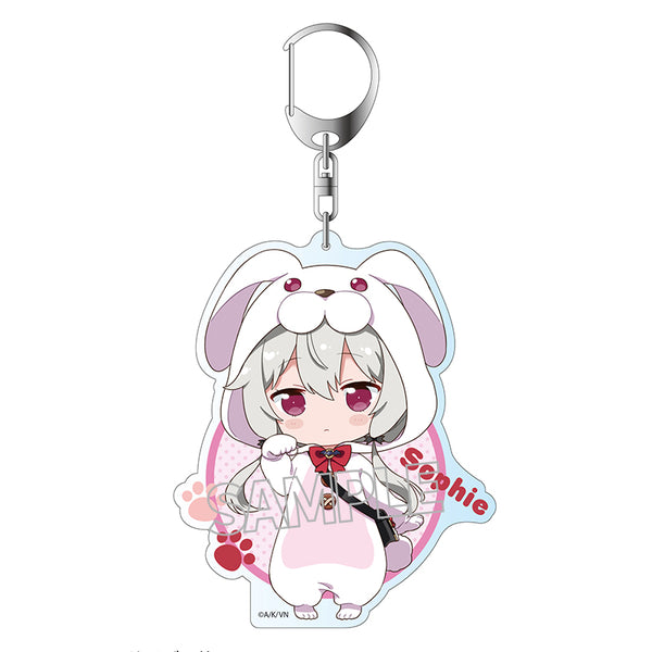 『となりの吸血鬼さん』【描き起こし】アクリルキーホルダー(着ぐるみコスプレパーティー)ソフィー