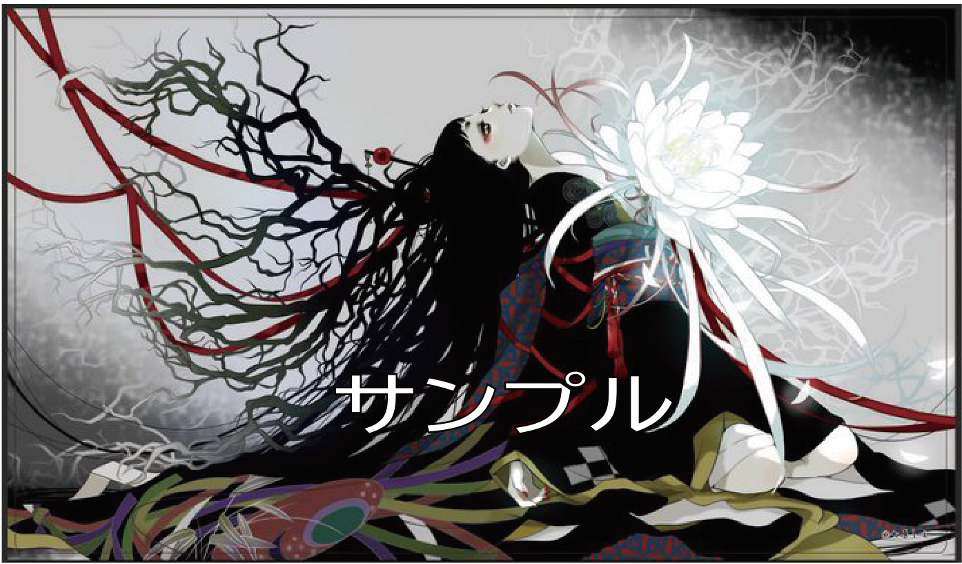 七原しえ』アートプレイマット「月下美人」 – Anime Store JP（アニメ