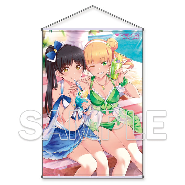 『ラブライブ!スーパースター!! 』B1タペストリー Liella! すみれ&恋