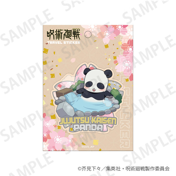 『呪術廻戦』トラベルステッカー Enjoy Japan ver. パンダ