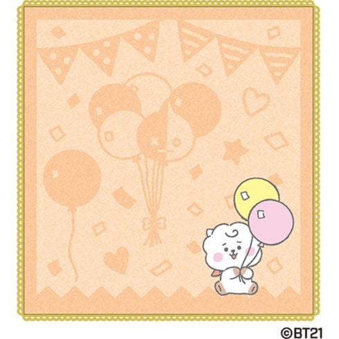 『BT21』ハンドタオル(ジャガードタイプ) / A LITTLE FESTA ②RJ