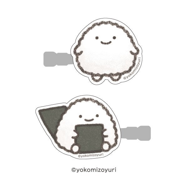 なんでもいきもの アクリルヘアクリップ / のりおにぎり