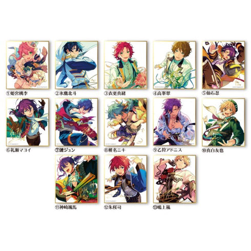 『あんさんぶるスターズ!!』ビジュアル色紙コレクション4 BOX