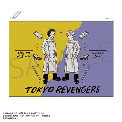 『東京リベンジャーズ』フラットポーチ 乾青宗・九井一