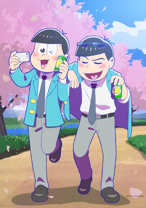 『おそ松さん』【描き下ろし】B3タペストリー カラ松&トド松