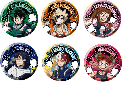 『僕のヒーローアカデミア』トレーディングホログラム缶バッジ(発目ラボ)BOX