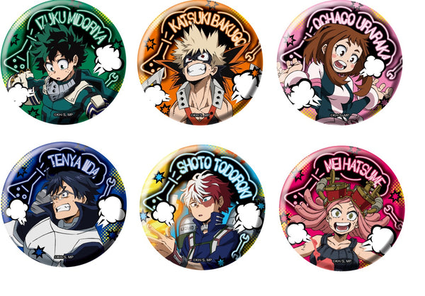 『僕のヒーローアカデミア』トレーディングホログラム缶バッジ(発目ラボ)BOX