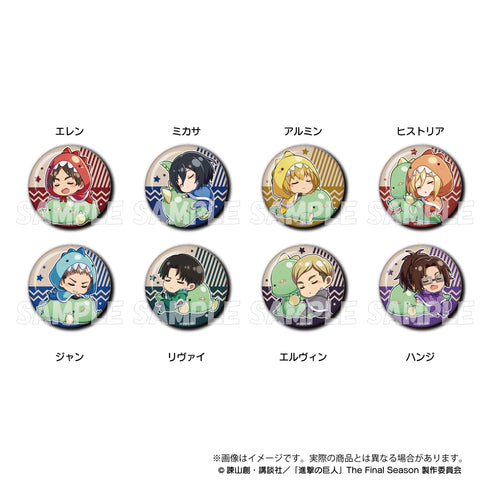 "Attack on Titan" Gyao Collection Pin Badge: Hanji