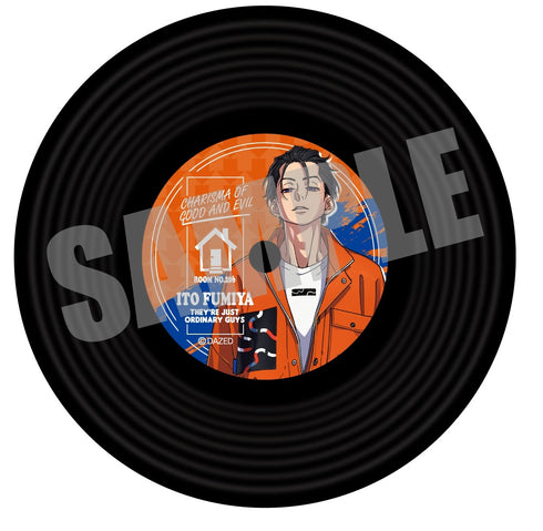 『カリスマ』レコードコースター 伊藤ふみや