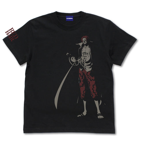 『ワンピース ONE PIECE FILM RED』シャンクス Tシャツ BLACK