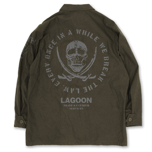 『BLACK LAGOON』ラグーン商会 ファティーグジャケット MOSS
