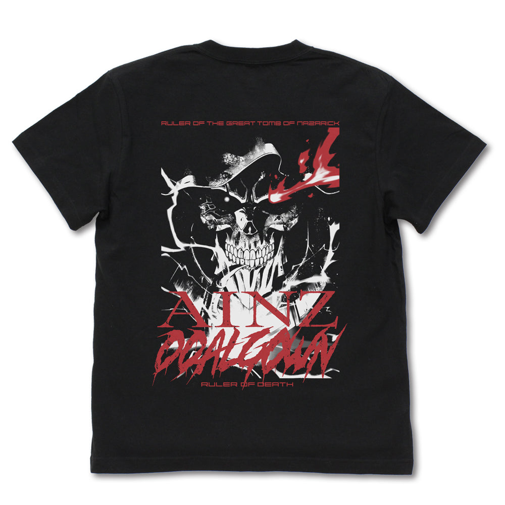 オーバーロードIV』死の支配者 アインズ Tシャツ BLACK – Anime Store JP