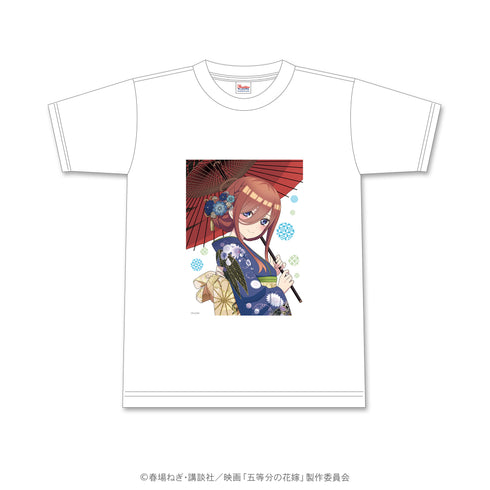 『映画 五等分の花嫁』花札柄Tシャツ 中野三玖