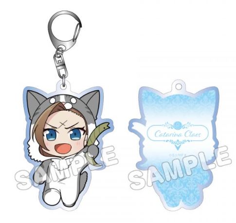『乙女ゲームの破滅フラグしかない悪役令嬢に転生してしまった...X』あにまるっこアクリルキーホルダー / カタリナ(幼少期)