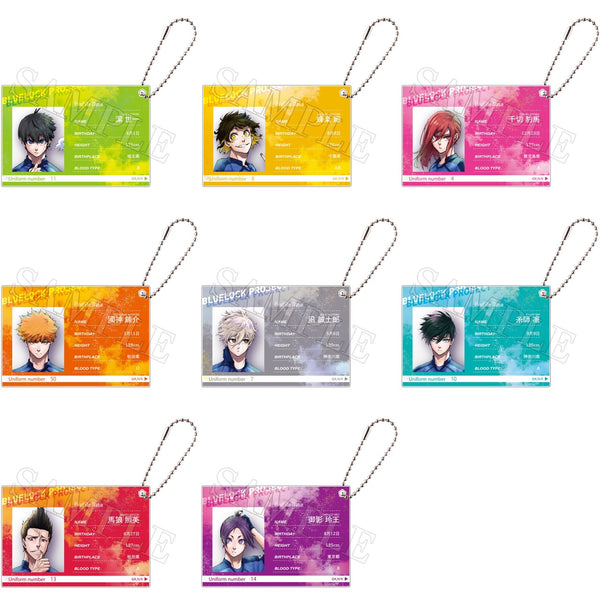 『ブルーロック』プロフィールカードキーホルダー BOX