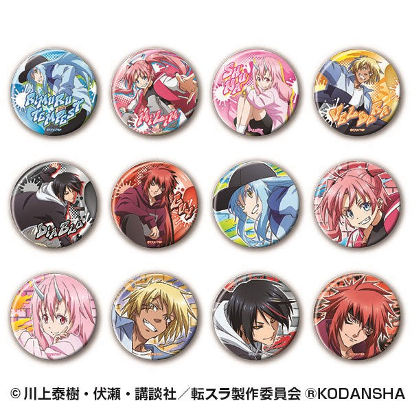 転生したらスライムだった件』缶バッジコレクション BOX – Anime Store