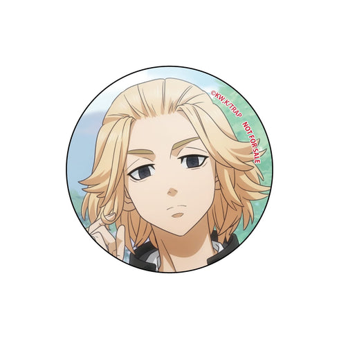 『東京リベンジャーズ』【描き下ろし】特大ロングクッションカバー + 缶バッジセット 佐野万次郎